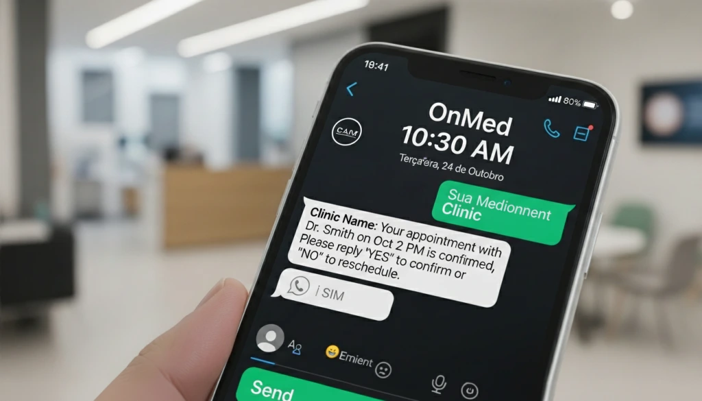 Gestao da Clinica Como confirmar consulta pelo WhatsApp