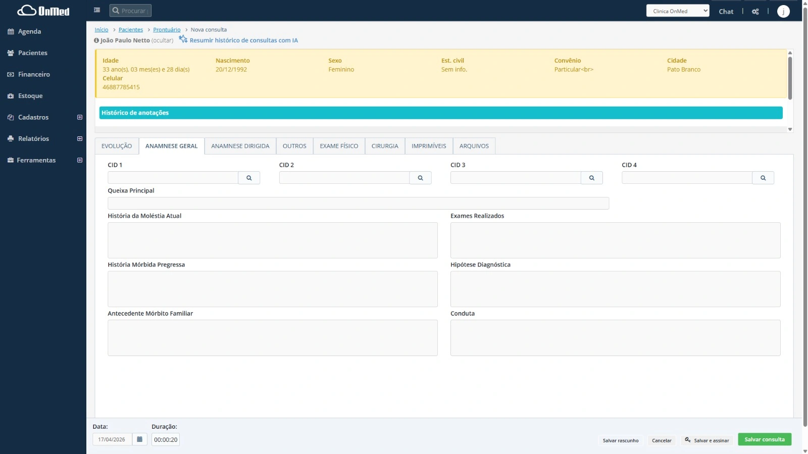 Software Para Clinicas ()